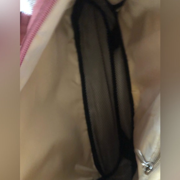 Mauve with Embroidery Women’s Oxygen Tank Tote, Shoulder Bag. Adjustable Strap - Picture 4 of 4